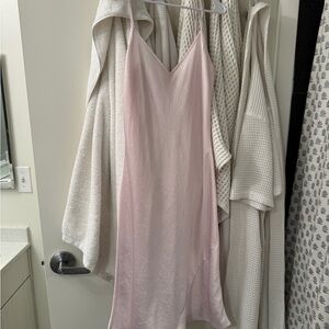 Elegant Pink Slip Dress